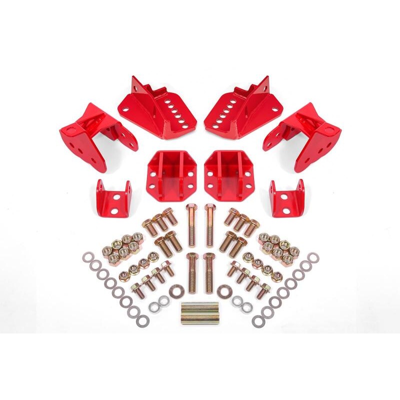 BMR 64-72 GM A-Body Rear Coilover Conversion Kit – Red