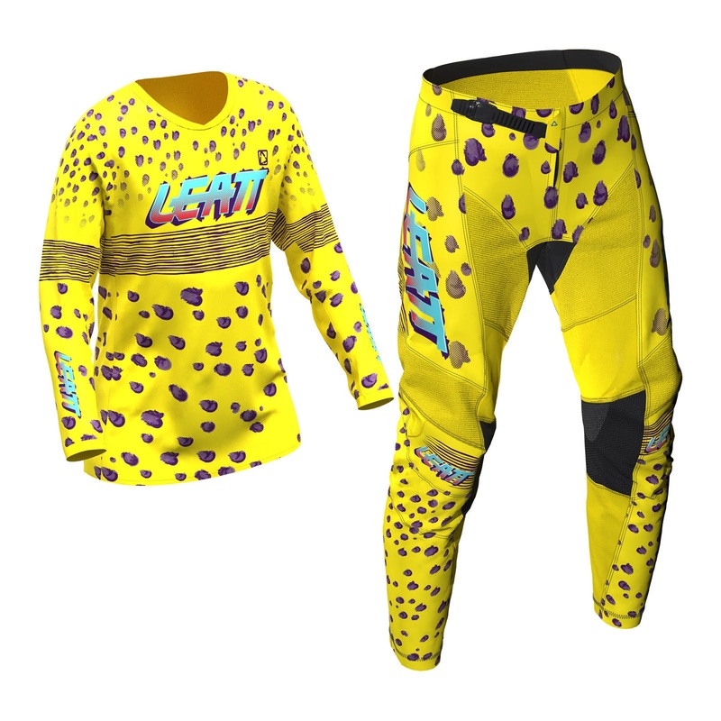 Leatt 2025 3.5 Junior Ride Kit – Cheetah (M/EU130/140cm)