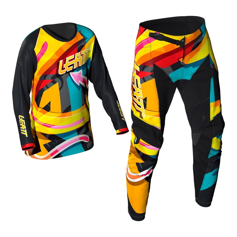 Leatt 2025 3.5 Mini Ride Kit – Carnival (2XS/EU100/110cm)