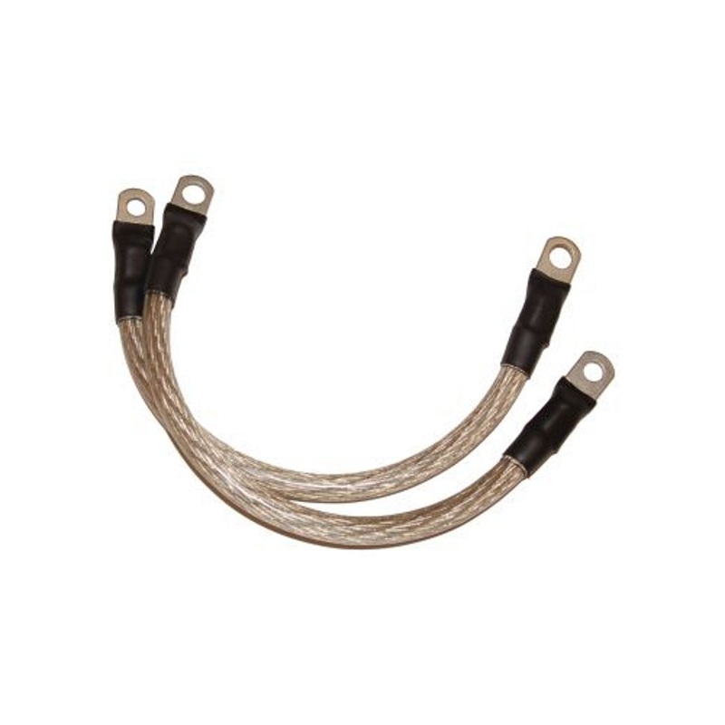 Namz Battery Cables – Clear – 11in. NBC-C11