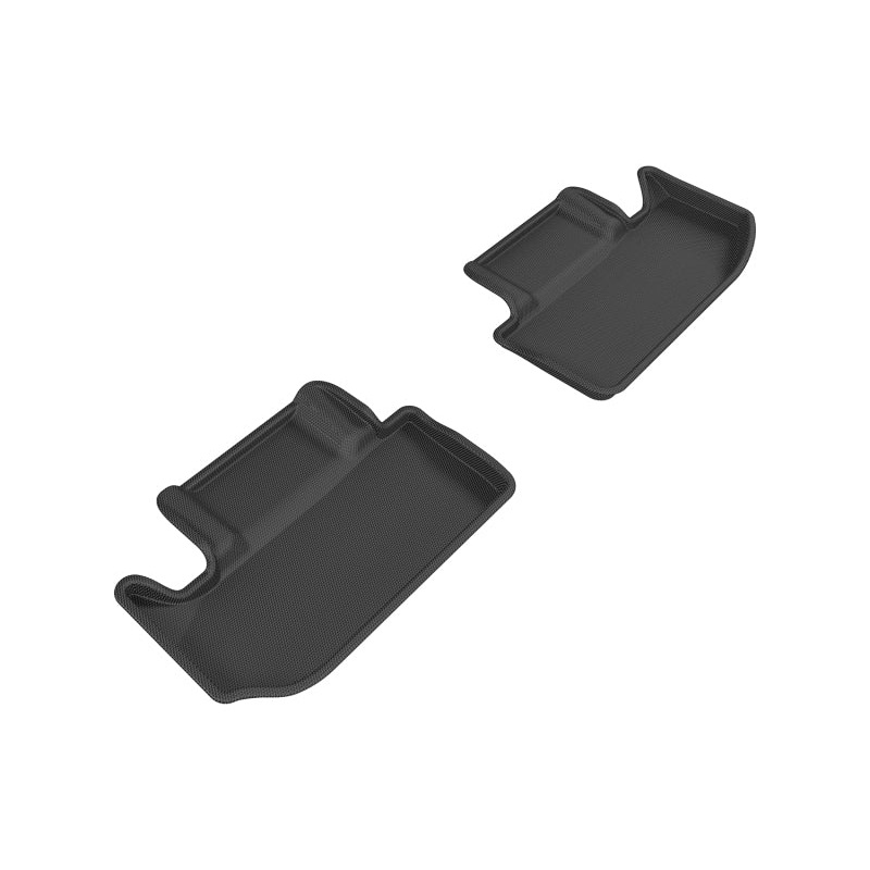 3D MAXpider 2011-2020 Dodge Challenger Kagu 2nd Row Floormats – Black