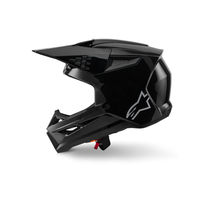 ALPINESTARS 2025 S-M3 HEAT HELMET – BLACK GLOSSY XS