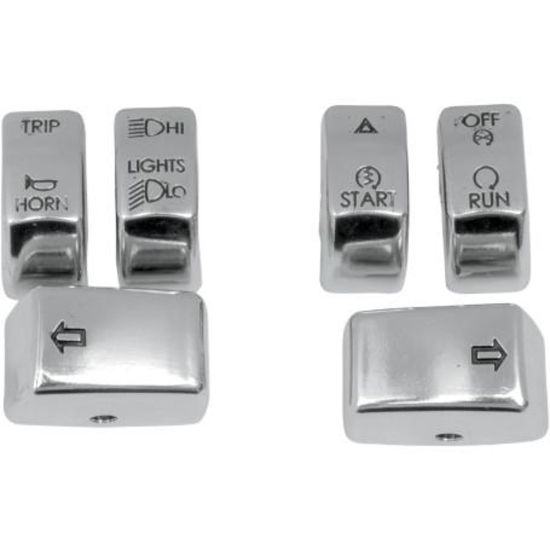 Drag Specialties Switch Cap Kit – 6-Piece H07-0340CO-C