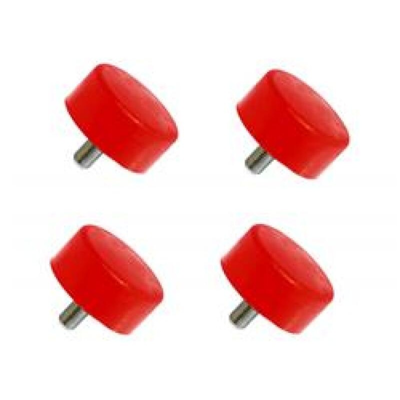 Prothane Toyota Tacoma Front Bump Stops – Red
