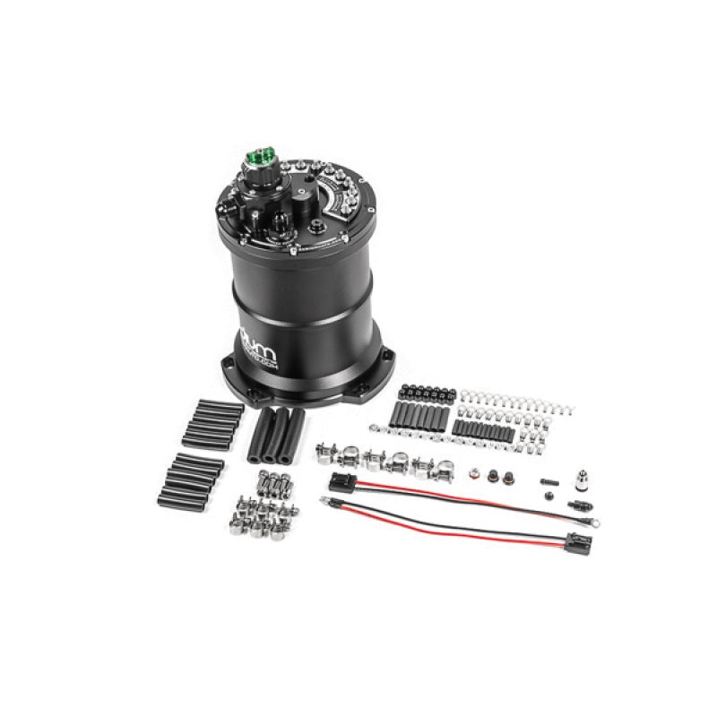 Radium Multi-Pump Fuel Surge Tank Fits Walbro GSS342 / AEM 50-1200 / DW DW440 (Pumps Not Included)