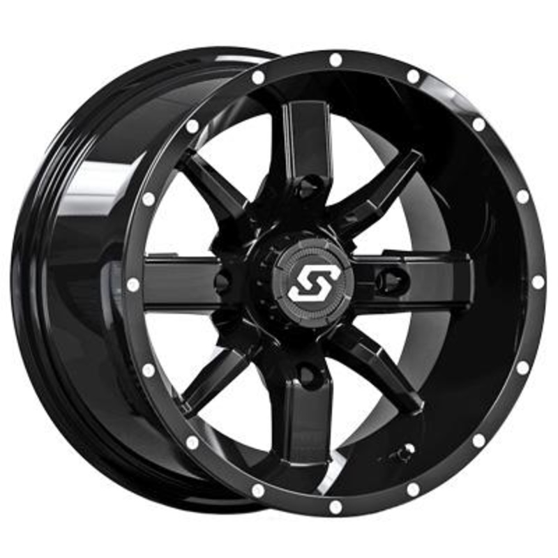 Sedona Hollow Point Wheel – 14×8 – 4+4 Offset – 4/137 12mm Tapered Lug A88B-48037-44S