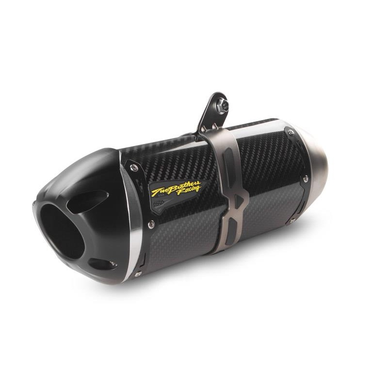 Two Brothers Racing S1-R Slip-On – Carbon Fiber Muffler 005-3850405-S1