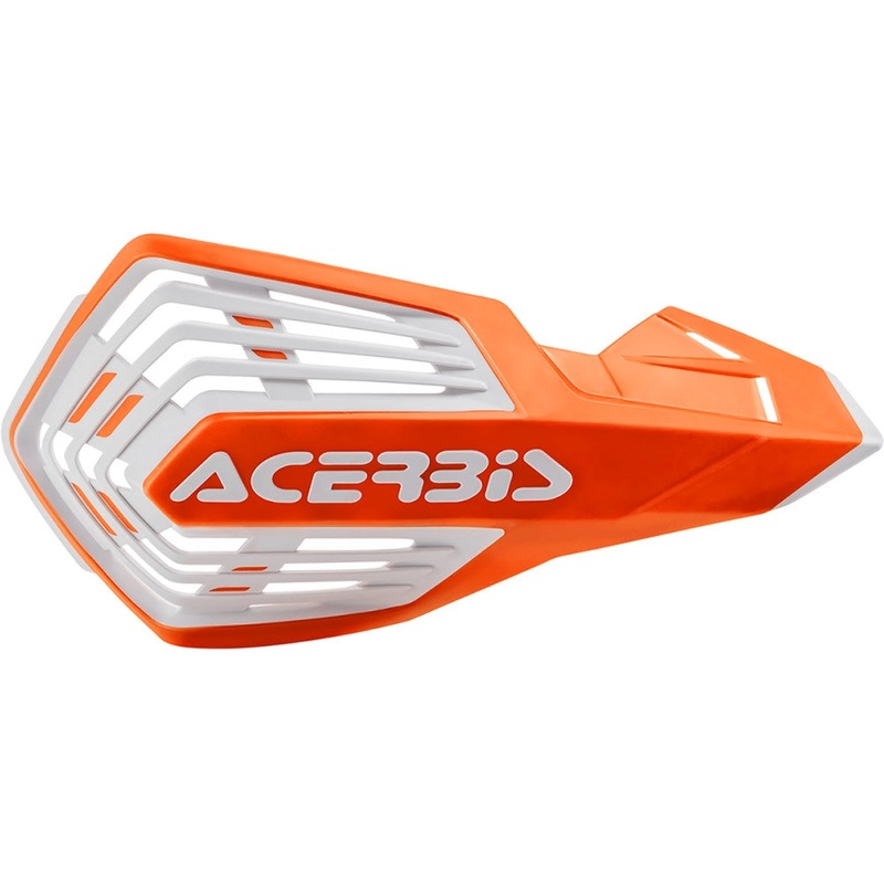 Acerbis X-Future Handguards – Orange/White 2801965321