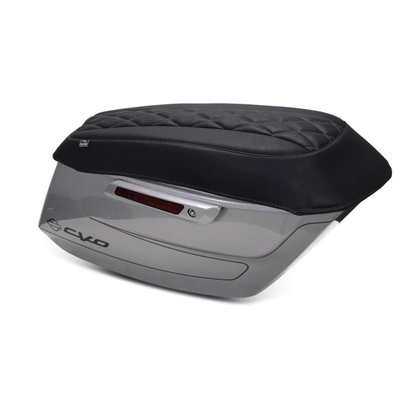 Mustang 23-25 Harley CVO Road Glide (ST) Deluxe Diamond Saddlebag Lid Covers