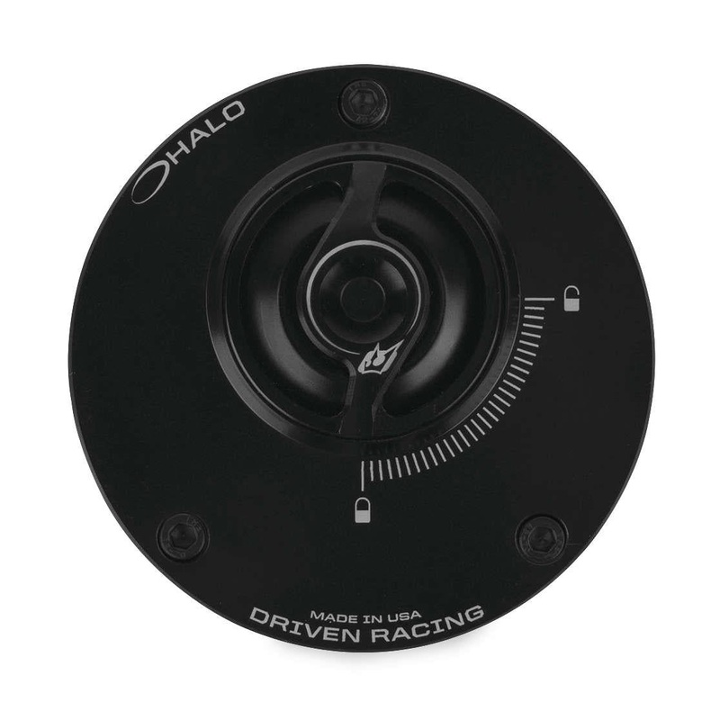 Driven Racing Halo Fuel Cap – Black DHFC-BK
