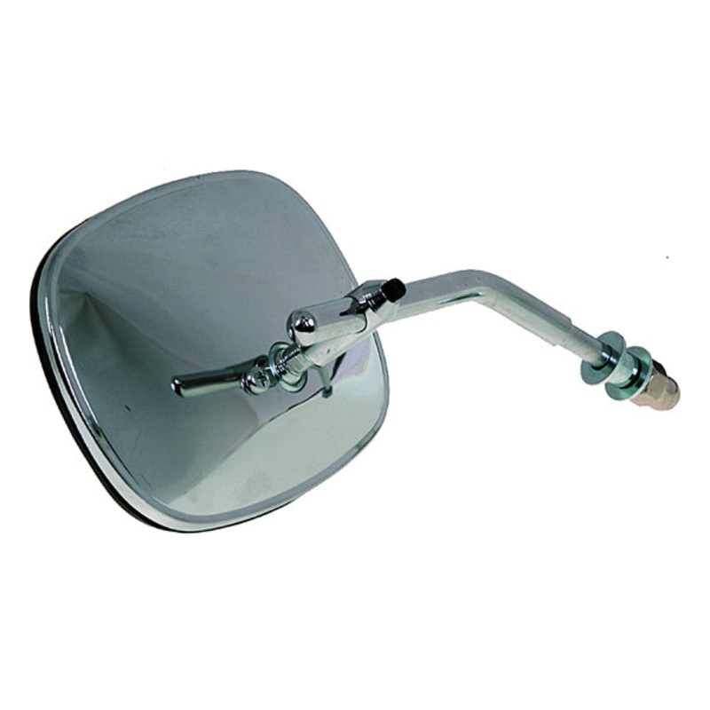 Emgo Universal Rectangular Mirror – Stamped Steel – Harley Type – Either 20-34800