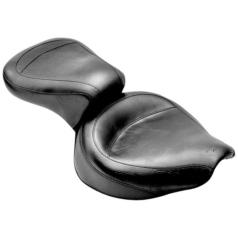 Mustang Wide One-Piece Touring Seat – Plain 75734
