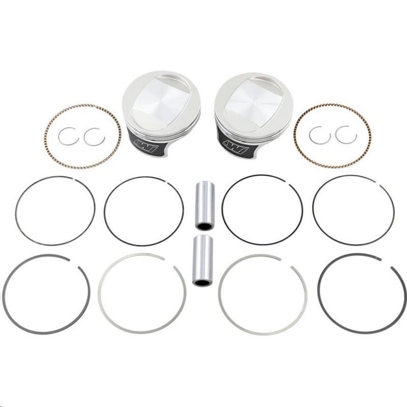 Wiseco Tracker Series Piston Kit (106ci.) – 3.875in. Bore – 10.5:1 Compression K0211PS