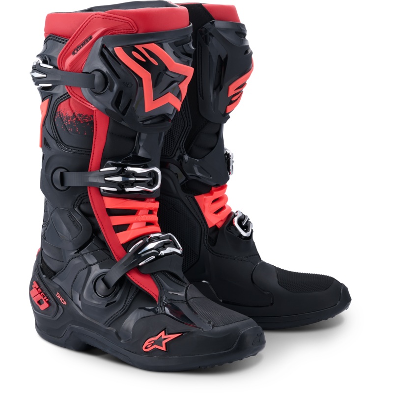 alpine star 482-0015811 Tech 10 Black/Red 11