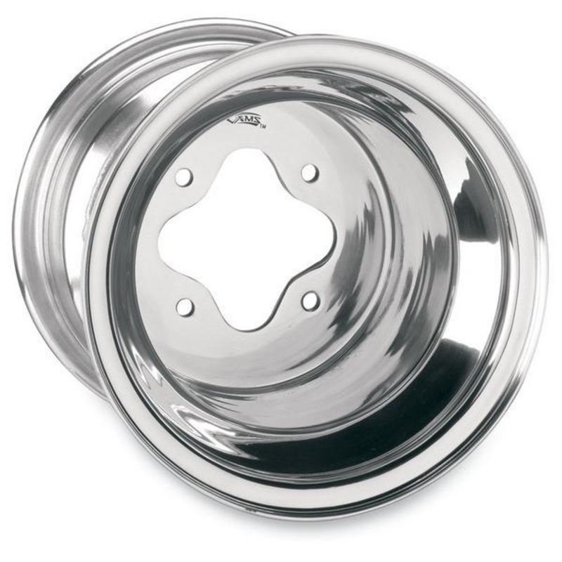 AMS Standard-Lip Spun Aluminum Wheel – 10×5 – 3+2 Offset – 4/156 – Polished 261-105156P3