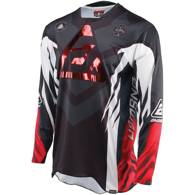 Answer 25 Elite Xotic Jersey Crimson/Black Youth – Medium