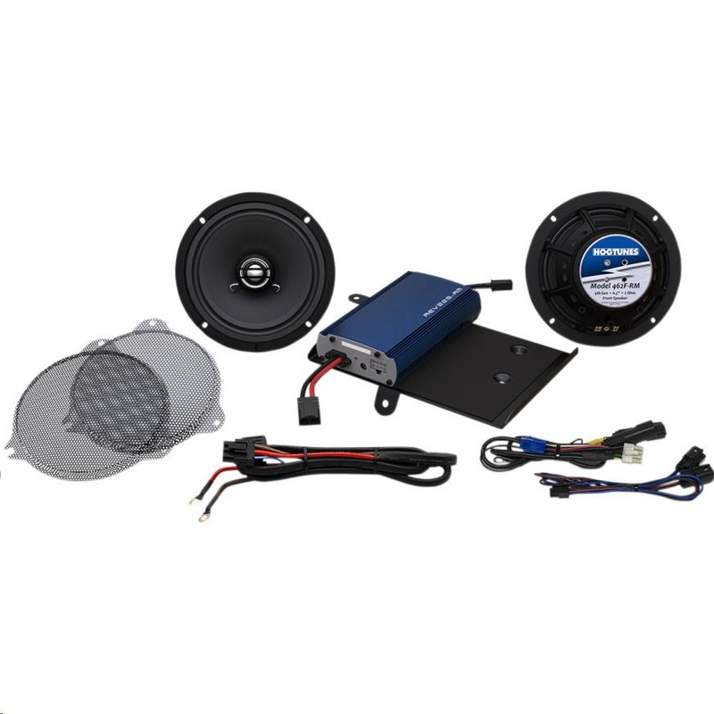 Hogtunes 225-watt Amp/6.5in. Front Speaker Kit G4 SG KIT-RM