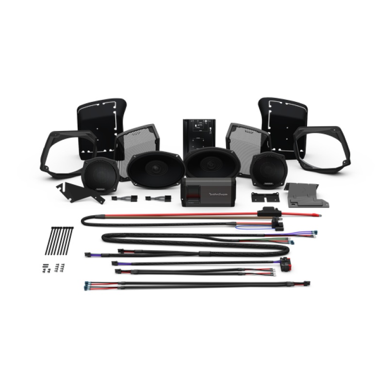 Rockford Fosgate 1998-2013 Harley Davidson Street Glide Stage 3 Audio Kit