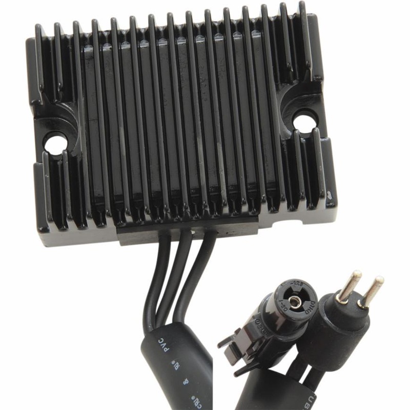 Drag Specialties Solid-State Regulator – Black 2112-1074