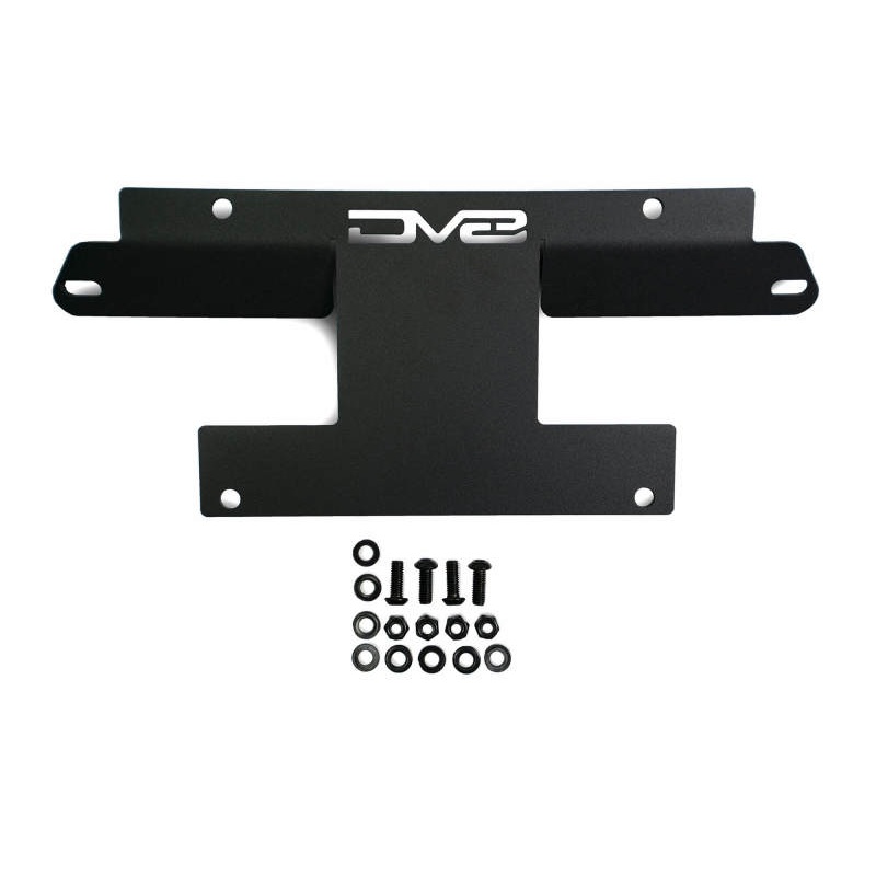 DV8 Offroad 21-22 Ford Bronco Factory Front Bumper Licence Relocation Bracket – Front