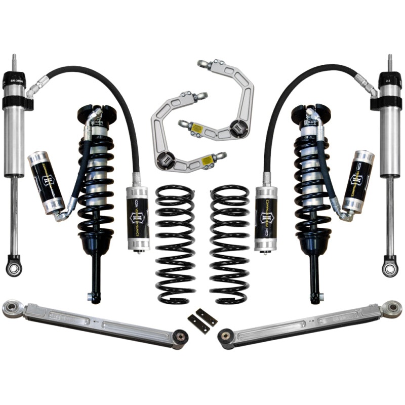 ICON 2010+ Toyota FJ/4Runner 0-3.5in Stage 5 Suspension System w/Billet Uca