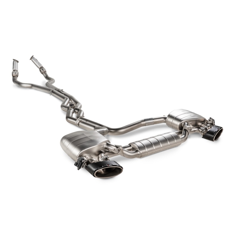 Akrapovic 2023 Audi RS6 Avant (C8) Evolution Line Cat Back (Titanium) (Req Link Pipe Set)