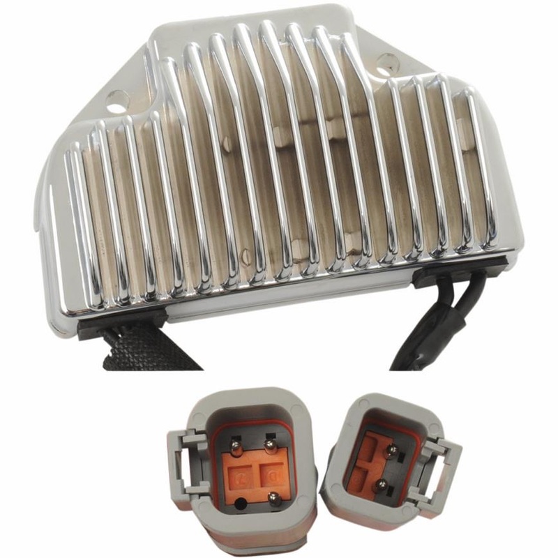 Drag Specialties Solid-State Regulator – Chrome 2112-1043