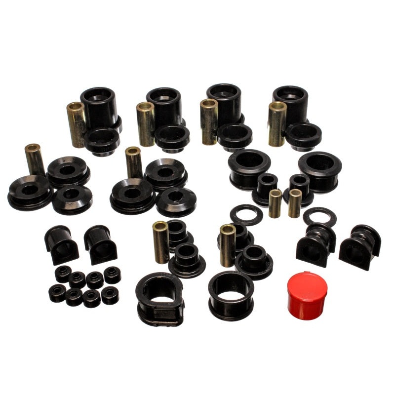 Energy Suspension 90-96 Nissan 300ZX Black Hyper-Flex Master Bushing Set (Sway bar end link bushings
