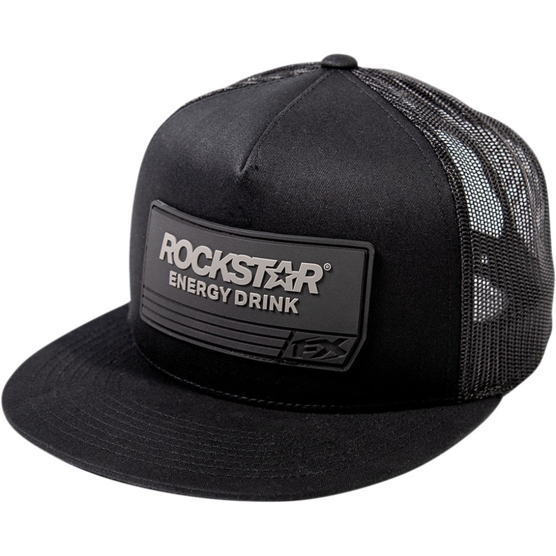 Factory Effex Rockstar Racewear Hat OSFM Black