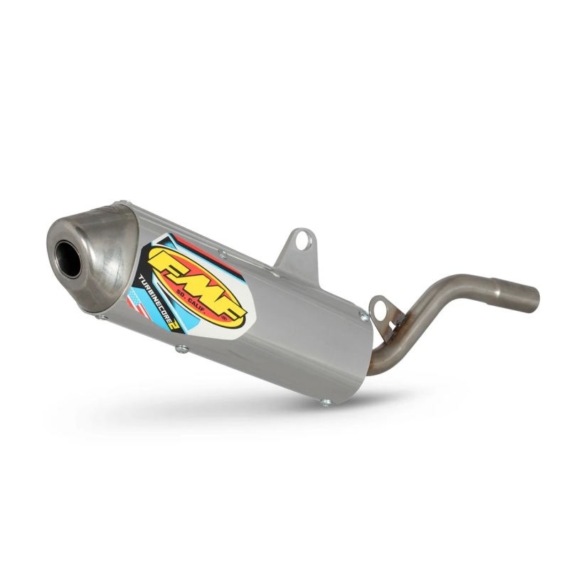 FMF Racing Kawasaki KX80/100 98-21/KX85 01-24/KX112 2022/Suzuki RM100 03-04 Turbinecore 2 Silencer