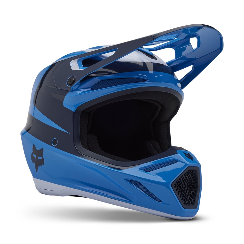 FOX 2025 V3 DIVIDER HELMET – TRUE BLUE XS