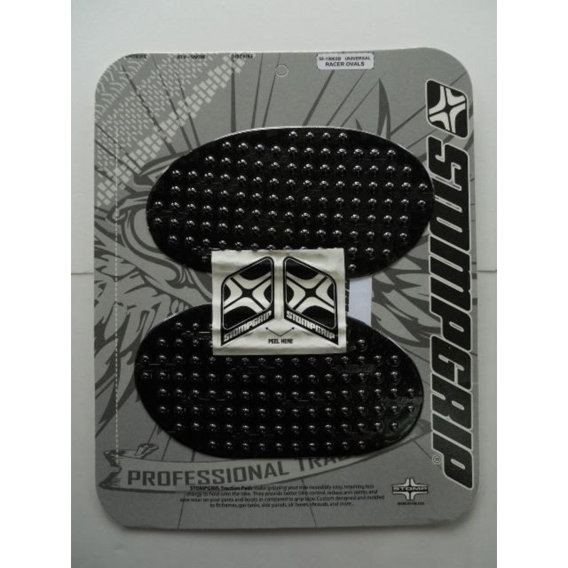 Stompgrip Universal Traction Ovals 4.5in. x 8.75in.- Black 50-10-0002B