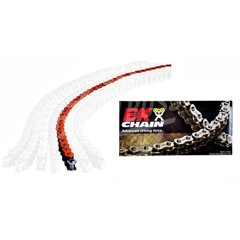 EK Chains 520 x 120 Links MVXZ2 Series Xring Sealed Orange Drive Chain