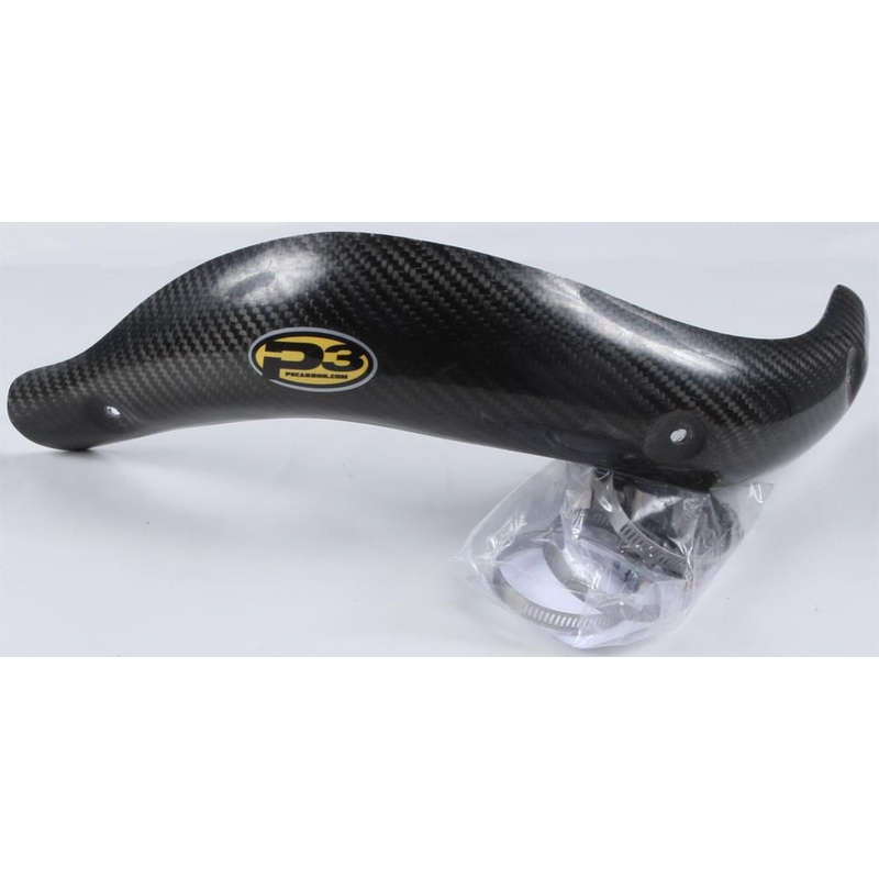 P3 Header Heat Shield – Carbon Fiber 201077-19