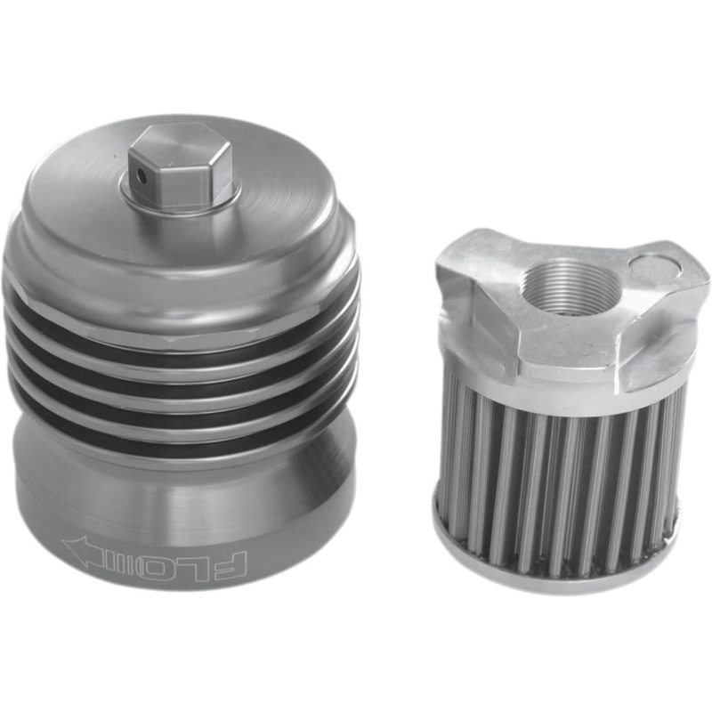 PC Racing FLO Spin On Stainless Steel Oil Filter PCS1