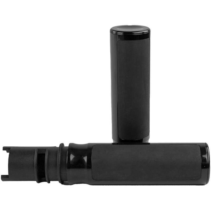 Bikers Choice Billet Cushioned Grips Throttle-By-Wire Black