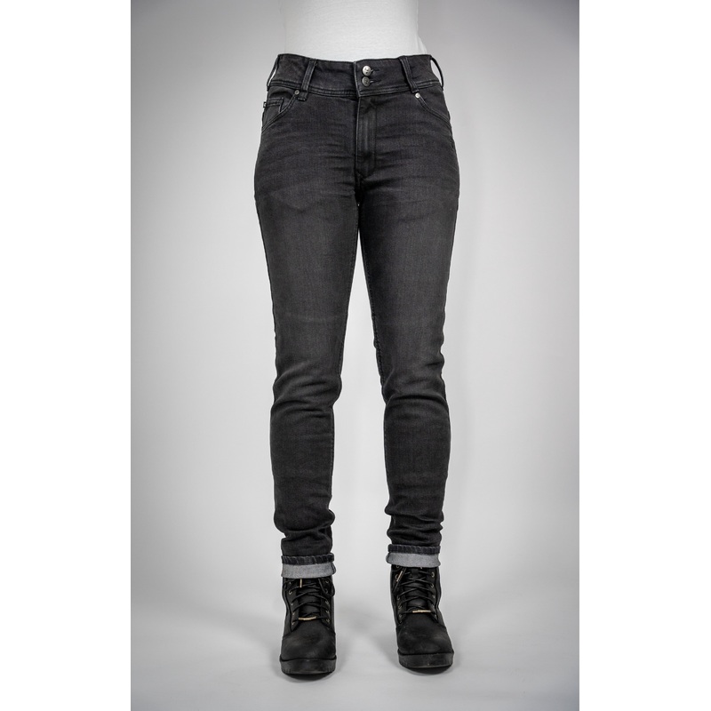 BULL-IT LADIES RAVEN STRAIGHT JEANS REGULAR LEG – BLACK 8