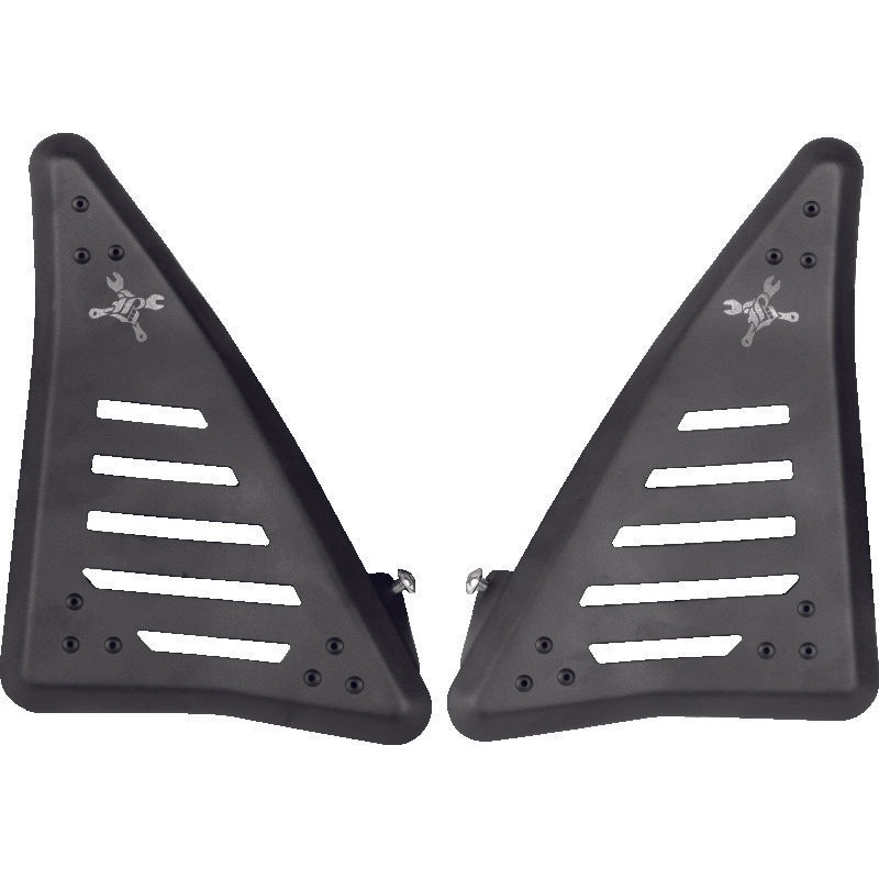 Burly Brand 21-22 Rebel 1100 Slash Cut Side Panel Covers