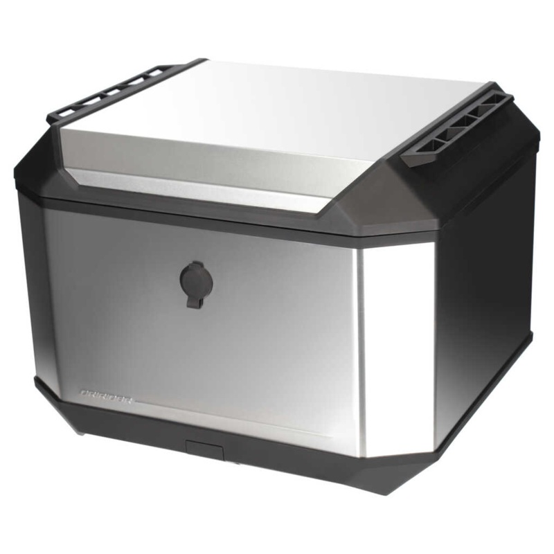 DRIRIDER RANGER 50L TOP CASE – AERO ALUMINIUM
