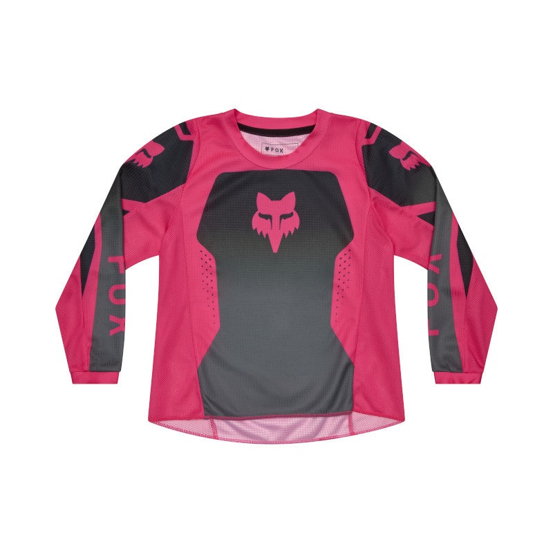 FOX 2026 KIDS GIRLS 180 SHIELD JERSEY – BLACK/PINK S