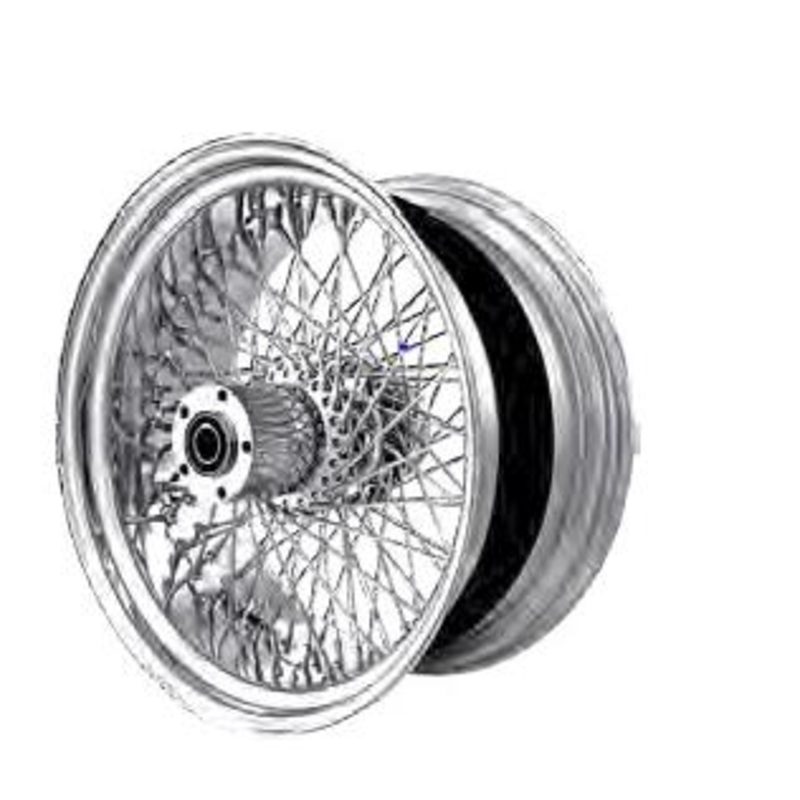 HardDrive Front 60 Spoke Disc Wheel (Dual Disc) – 23×3.5in. 051-14622