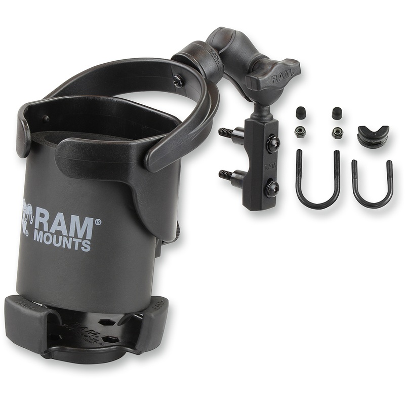 RAM Mounts Level Cup U-Bolt/Perch Mount XL Cup Holder Kit RAM-B-174-A-417U