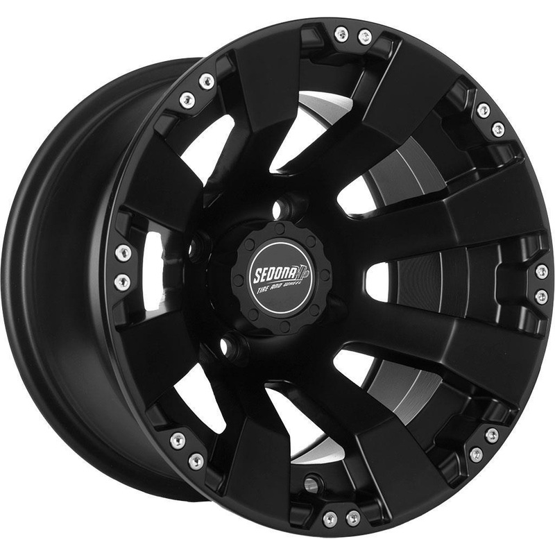 Sedona Spyder Wheel – 12×7 – 5+2 Offset – 4/137 12mm Tapered Lug A7527037-T-52S