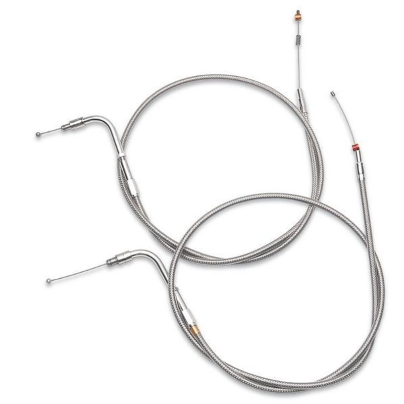 Barnett Stainless Clear-Coated Throttle Cable (+6in.) 102-30-30020-06