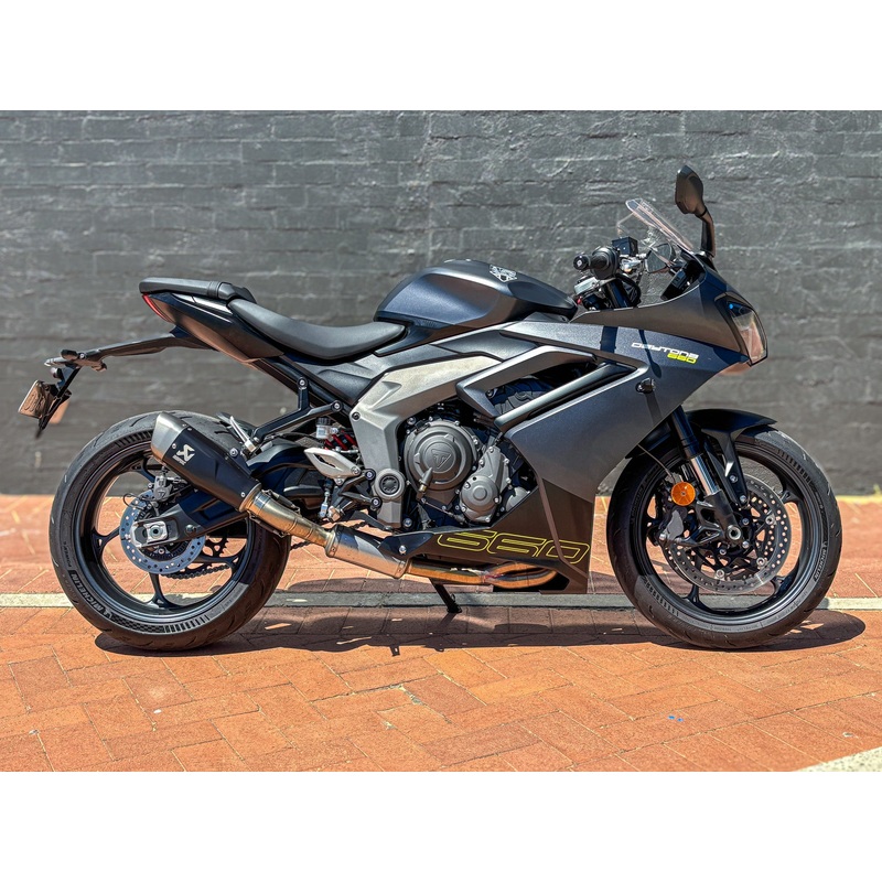 DEALER DEMO 2024 TRIUMPH DAYTONA 660 FULL POWER $13,290* Excl Gov Charges