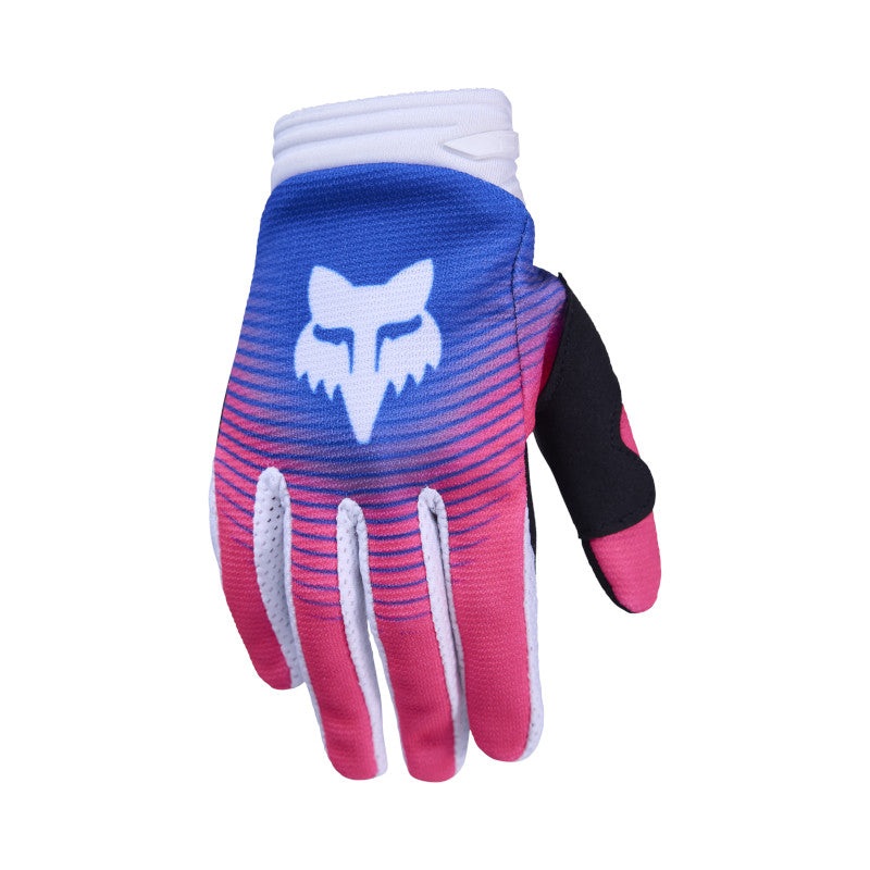 FOX YOUTH 180 COLLECT GLOVES – BLUE/PINK XS