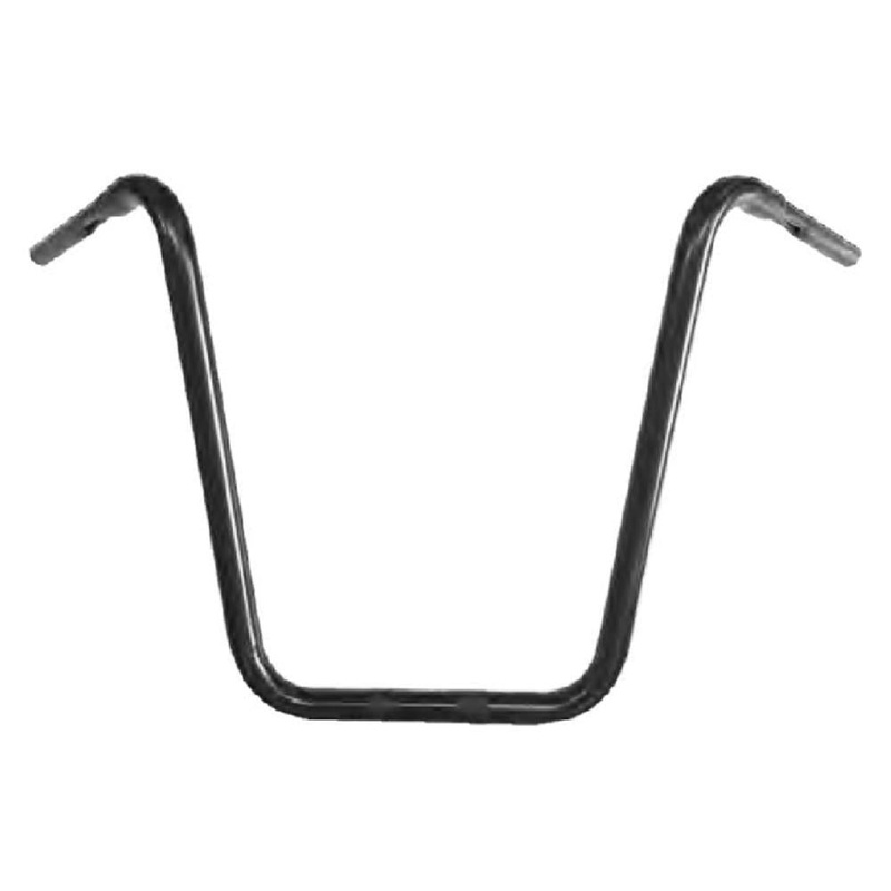HardDrive 1 1/4in. Ape Hanger Handlebar – 14in. – Black 096483