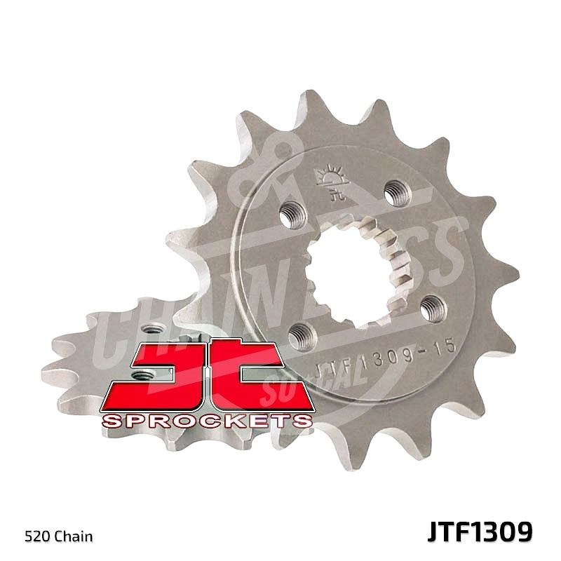 JT Sprockets 520 Front Sprocket Steel Natural JTF1309 13