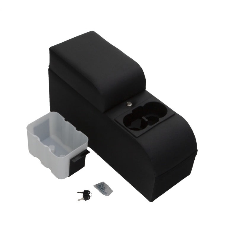 Rampage 1976-1983 Jeep CJ5 Padded Console Floor Mount – Black