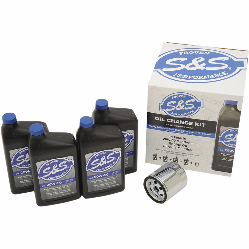 S&S Cycle Oil Change Kit 153969